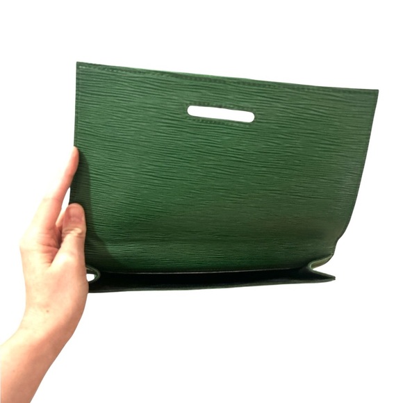 Louis Vuitton Lena Epi Leather Clutch - Picture 9 of 11